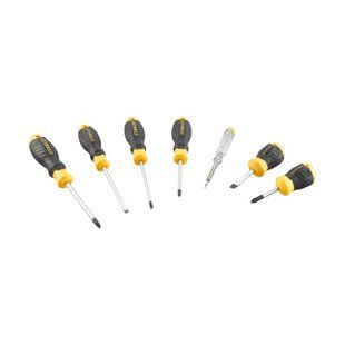 Набор из семи отверток CushionGrip STANLEY STHT16166-0