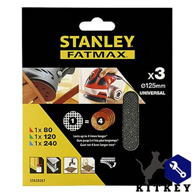 Сітка шліфувальна STANLEY STA39267