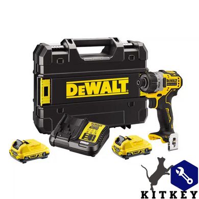 Шуруповерт аккумуляторный бесщеточный DeWALT DCF601D2