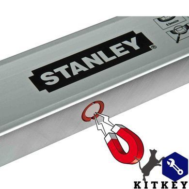 Рівень Classic Box Level алюмінієвий довжиною 600 мм з двома капсулами і магнітами STANLEY STHT1-43111