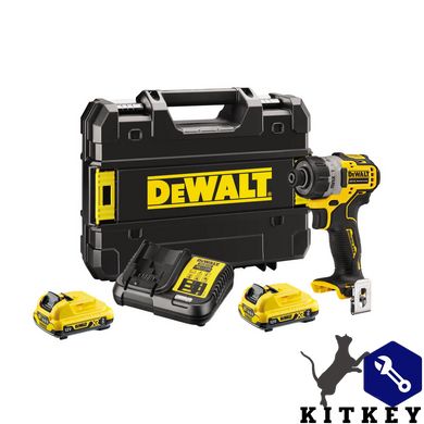 Шуруповерт аккумуляторный бесщеточный DeWALT DCF601D2