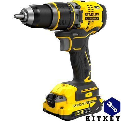 Дрель-шуруповерт ударная аккумуляторная бесщёточная STANLEY FATMAX SFMCD721D2K