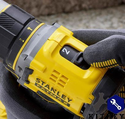 Дрель-шуруповерт ударная аккумуляторная бесщёточная STANLEY FATMAX SFMCD721D2K