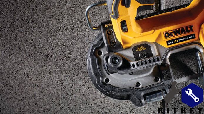 Пила ленточная аккумуляторная бесщёточная DeWALT DCS377NT