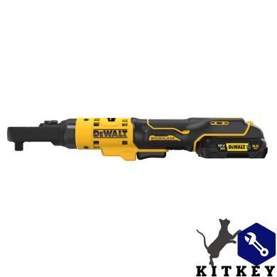 Гайкокрут кутовий - ключ-храповик акумуляторний безщітковий DeWALT DCF500L2G