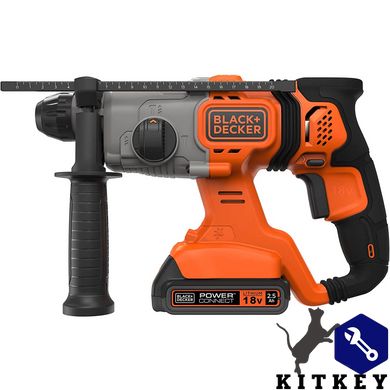 Перфоратор акумуляторний BLACK+DECKER BCD900E2K