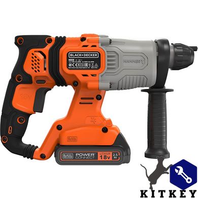 Перфоратор акумуляторний BLACK+DECKER BCD900E2K