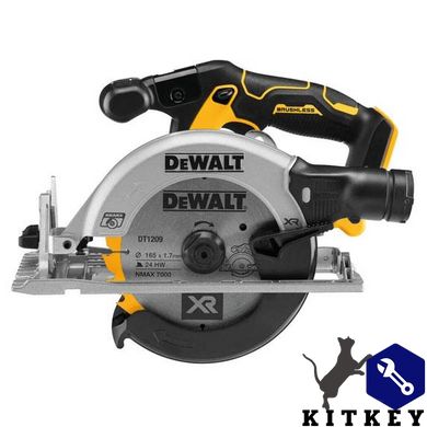 Пила дисковая аккумуляторная бесщёточная DeWALT DCS565NT