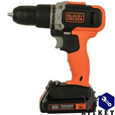 Дрель-шуруповерт ударная аккумуляторная BLACK+DECKER BCD003C1