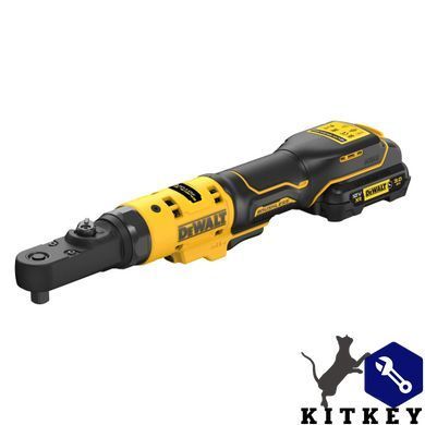 Гайкокрут кутовий - ключ-храповик акумуляторний безщітковий DeWALT DCF500L2G
