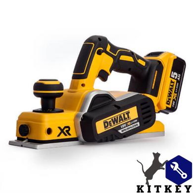 Рубанок аккумуляторный бесщёточный DeWALT DCP580P2