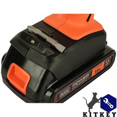Дрель-шуруповерт ударная аккумуляторная BLACK+DECKER BCD003C1