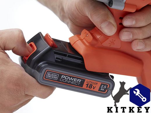 Перфоратор акумуляторний BLACK+DECKER BCD900E2K