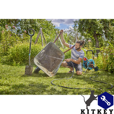 Шланг Gardena Liano Life Set текстильний садовий 13 мм (1/2") 20 м (18450-20.000.00)