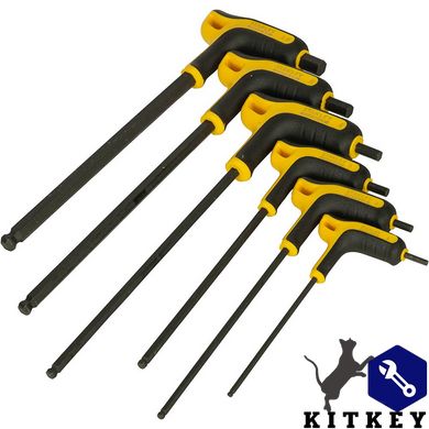 Набір з шести шестигранних метричних ключів з ручкою STANLEY FMHT0-69049