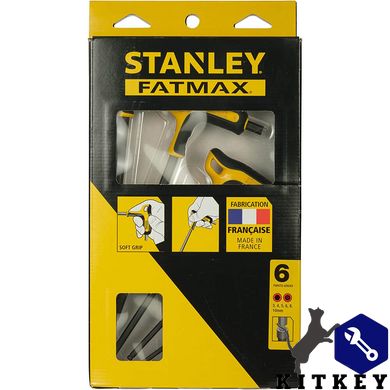 Набір з шести шестигранних метричних ключів з ручкою STANLEY FMHT0-69049