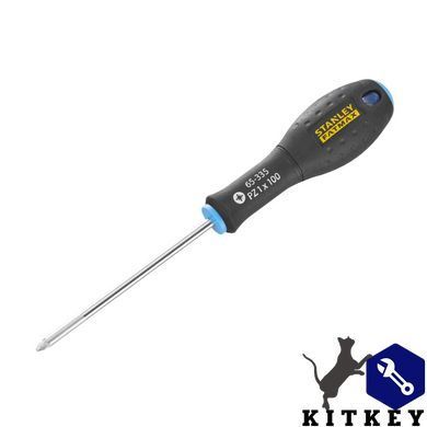 Отвертка FatMax с длиной жала 100 мм под шлиц Pz1 STANLEY 0-65-335