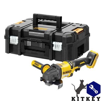 Шлифмашина угловая - болгарка аккумуляторная бесщёточная DeWALT DCG418NT