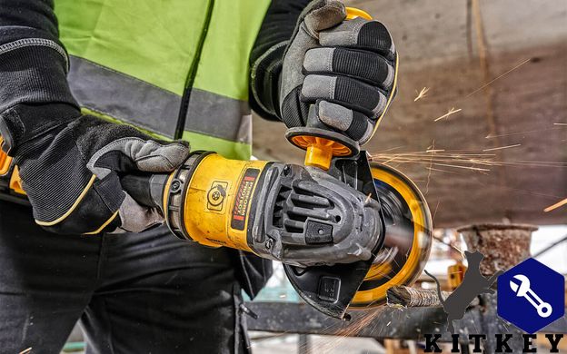 Шлифмашина угловая - болгарка аккумуляторная бесщёточная DeWALT DCG418NT