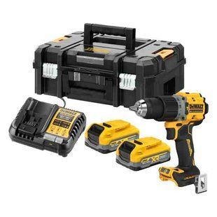 Дриль-шуруповерт акумуляторний безщітковий ударний DeWALT DCD805S2T