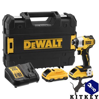 Шуруповерт аккумуляторный ударный бесщеточный DeWALT DCF809L2T_1