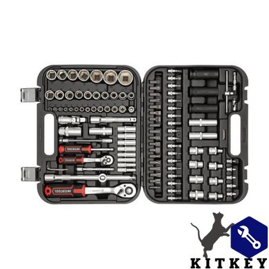 Набор инструментов 111 ед. STORM, 1/2", 1/4", Сr-V INTERTOOL ET-8111