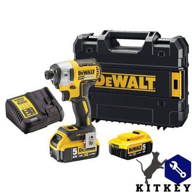 Набір з двох інструментів безщіткових DeWALT DCK266P2