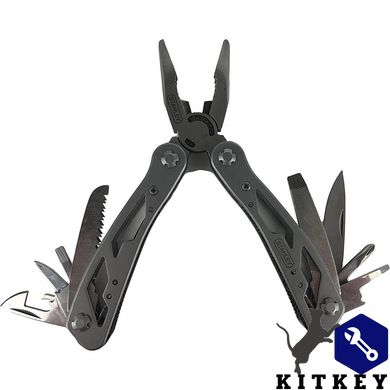 Универсальный инструмент MULTI-TOOL 12 в одном + складной карманный нож + фонарик STANLEY STHT81502-0