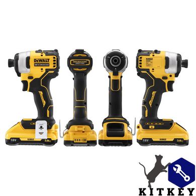 Шуруповерт аккумуляторный ударный бесщеточный DeWALT DCF809L2T_1