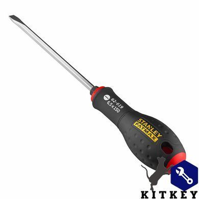 Отвертка FatMax с длиной жала 150 мм под шлиц SL6.5 с шестигранником под ключ STANLEY FMHT0-62619