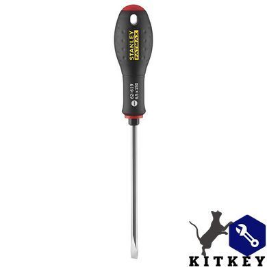 Отвертка FatMax с длиной жала 150 мм под шлиц SL6.5 с шестигранником под ключ STANLEY FMHT0-62619