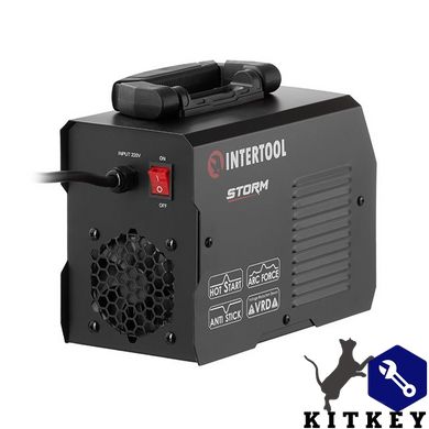 Аппарат сварочный, инверторный MMA-200A, STORM INTERTOOL WT-4005