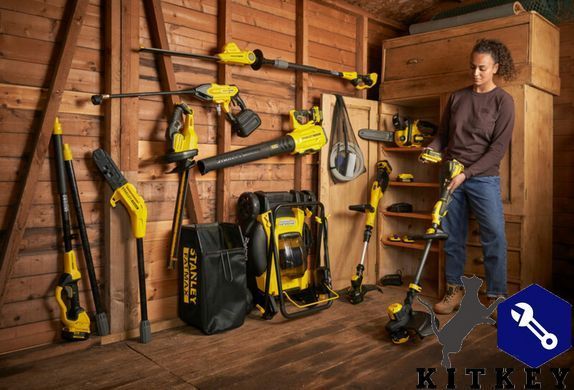 Триммер аккумуляторный бесщёточный STANLEY FATMAX SFMCSTB933M+SFMCHT855M1