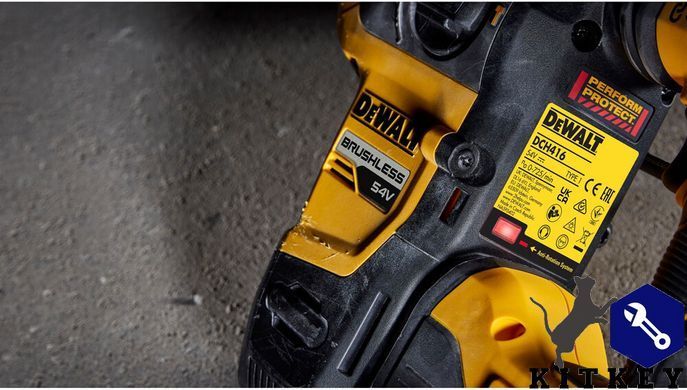 Перфоратор акумуляторний безщітковий SDS-Plus DeWALT DCH416NT