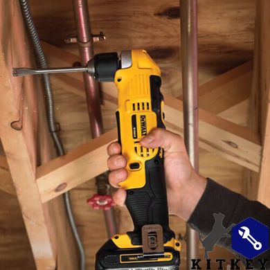 Дрель-шуруповерт аккумуляторная угловая DeWALT DCD740NT