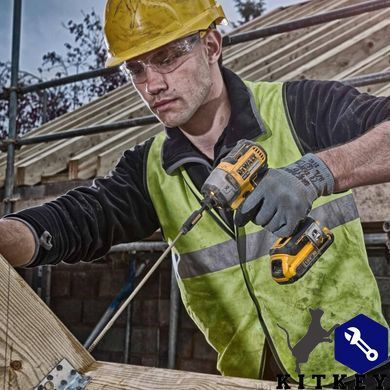 Набір з трьох інструментів безщіткових DeWALT DCK384P2T
