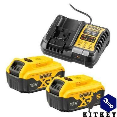 Набір з чотирьох інструментів безщіткових DeWALT DCK440P2T