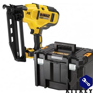 Пістолет цвяхозабивний акумуляторний безщітковий DeWALT DCN680NT