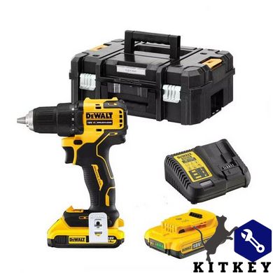 Дрель-шуруповерт аккумуляторная бесщёточная DeWALT DCD708D2T