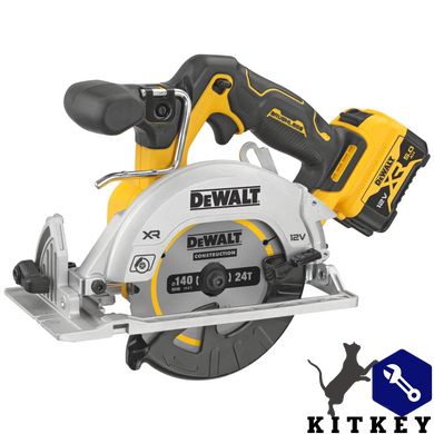 Пила дисковая аккумуляторная бесщёточная DeWALT DCS512P2