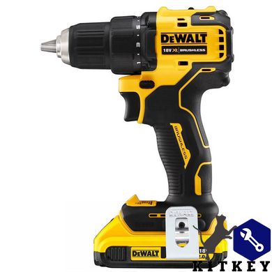 Дрель-шуруповерт аккумуляторная бесщёточная DeWALT DCD708D2T