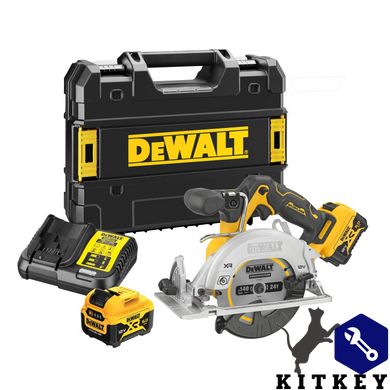 Пила дисковая аккумуляторная бесщёточная DeWALT DCS512P2