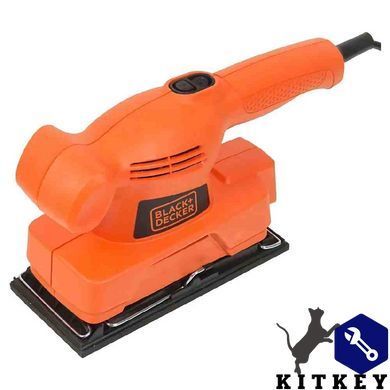 Вібраційна шліфмашина мережева BLACK+DECKER KA300