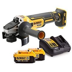 Шліфмашина кутова - болгарка акумуляторна безщіткова DeWALT DCG405P2