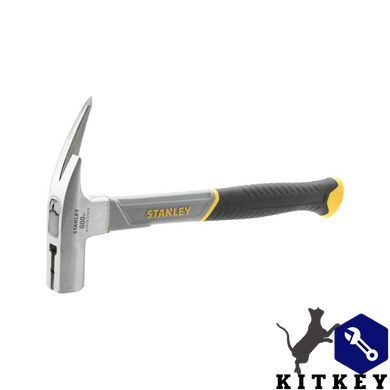Молоток тесляра LATHAMMER FIBERGLAS c вагою головки 600 г STANLEY STHT0-51312