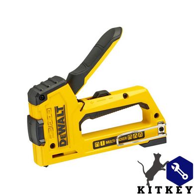 Степлер MULTI TACKER 5 в 1 скобы тип A, G, H, 6-14мм, гвозди J 12, 15 мм DeWALT DWHT0-TR510