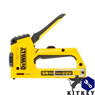 Степлер MULTI TACKER 5 в 1 скоби тип A, G, H 6-14мм, цвяхи J 12, 15 мм. DeWALT DWHT0-TR510