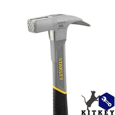 Молоток тесляра LATHAMMER FIBERGLAS c вагою головки 600 г STANLEY STHT0-51312