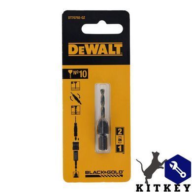 Свердло пілотне з зенкером FLIP&DRIVE №10 DeWALT DT70792