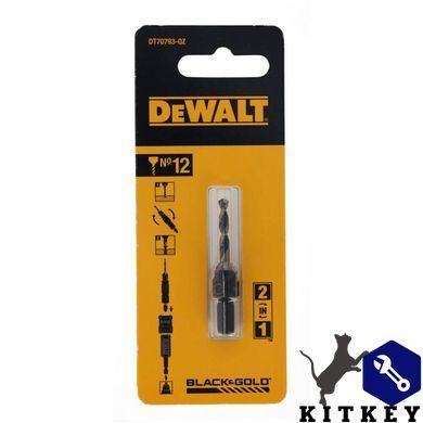 Свердло пілотне з зенкером FLIP&DRIVE №12 DeWALT DT70793